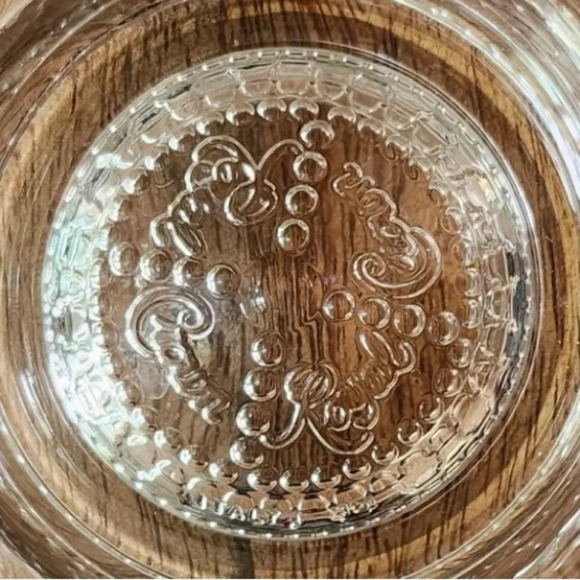 Crown Royal Whiskey Embossed Logo Round Rocks Lowball Drinking Glass - Picture 5 of 5